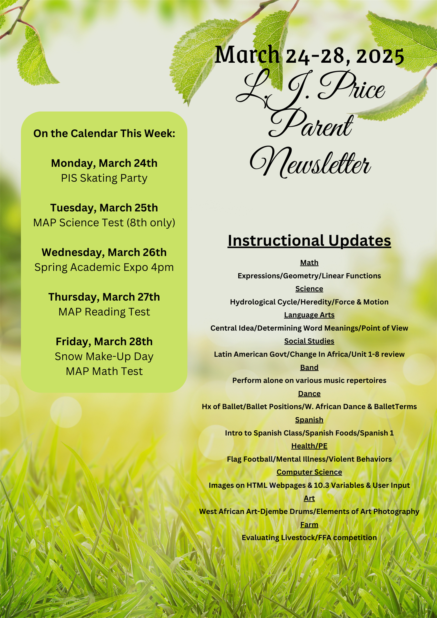 Parent Newsletter